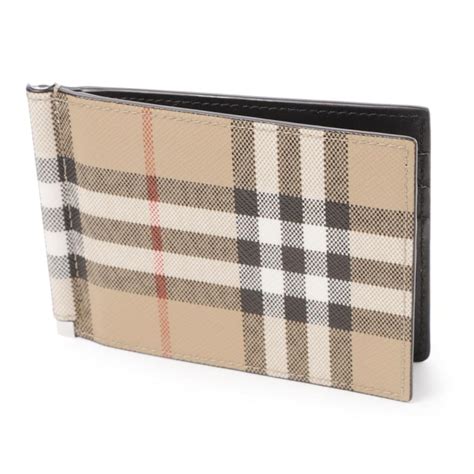 burberry haymarket long wallet|burberry wallet money clip.